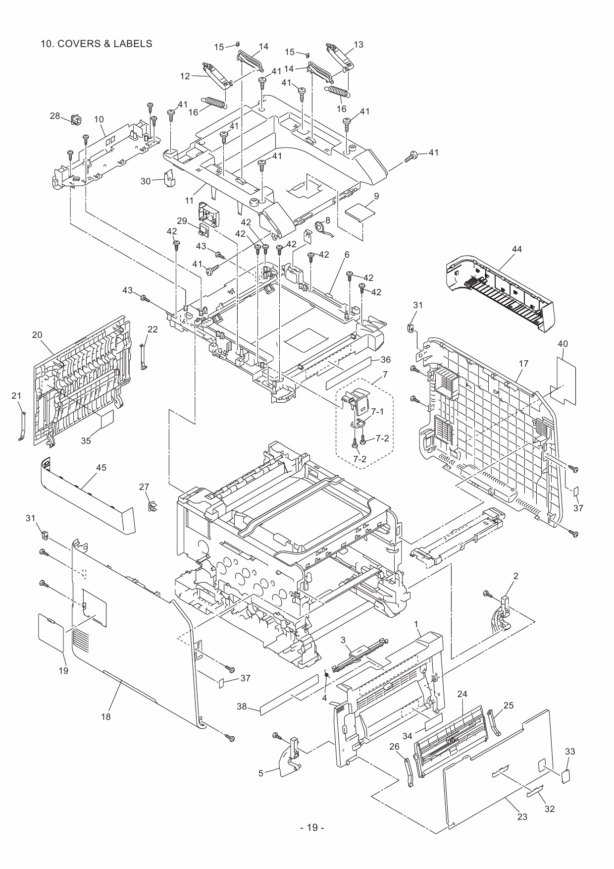 Brother Mfc 9970cdw Parts Manual